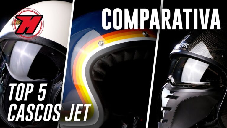 Descubre los 10 cascos jet más top para tus viajes en moto